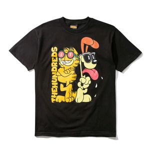 THE HUNDREDS X Garfield Odie T-Shirt BLACK