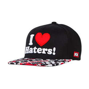 DGK Haters Snapback Cap (Black/Collage)