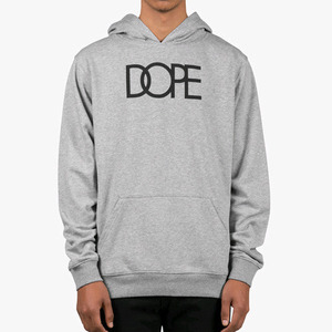 DOPE Logo Pullover (Grey) 