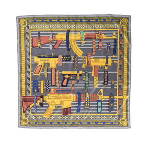 CROOKS &amp; CASTLES Woven Scarf - Golden Arms (Gold Multi) 