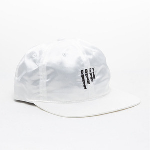 OBEY HEELS HAT (WHITE)