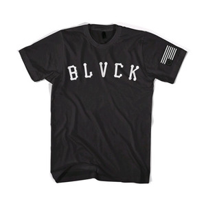 BLACKSCALE Grand Slam T-Shirt Black/White