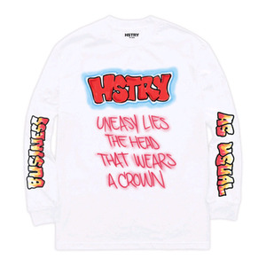HSTRY BY NAS Uneasy HSTRY Tee (WHITE)