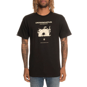 Crooks and Castles The You Mad Tee in Black